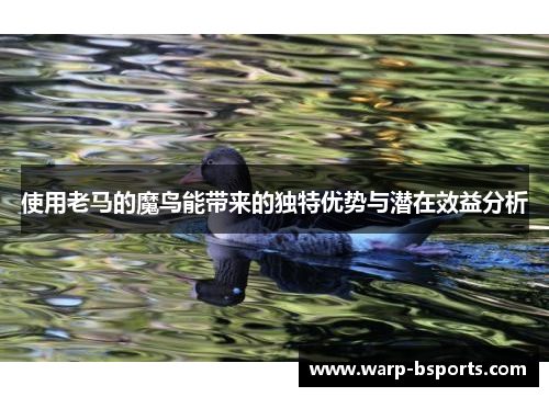 使用老马的魔鸟能带来的独特优势与潜在效益分析